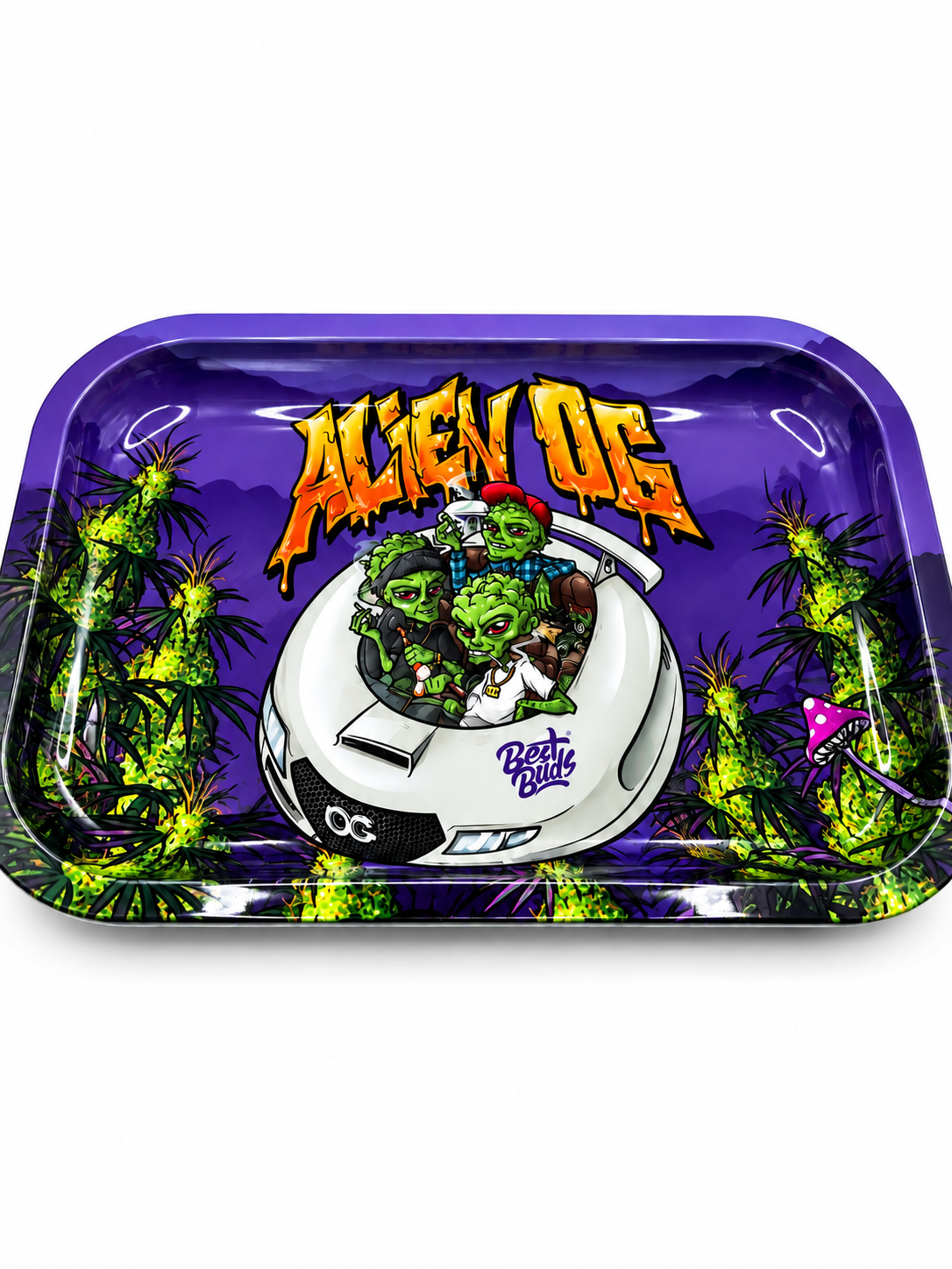 Best Buds velký podtácek Alien OG