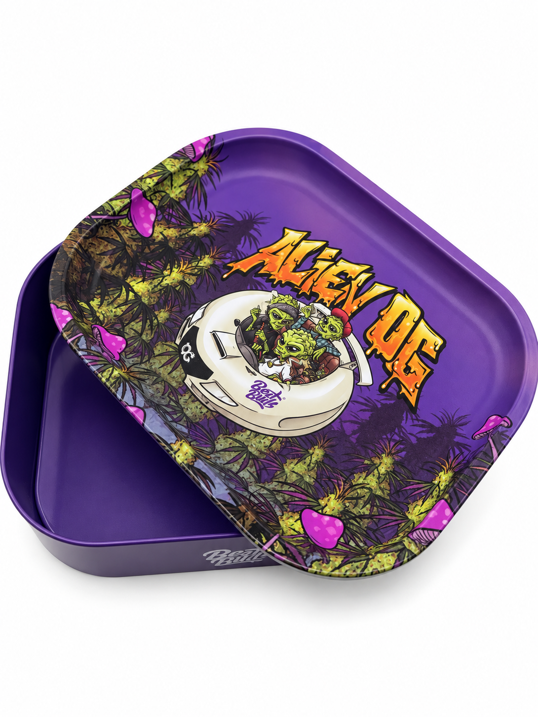 Best Buds Alien OG podtácek s krabičkou