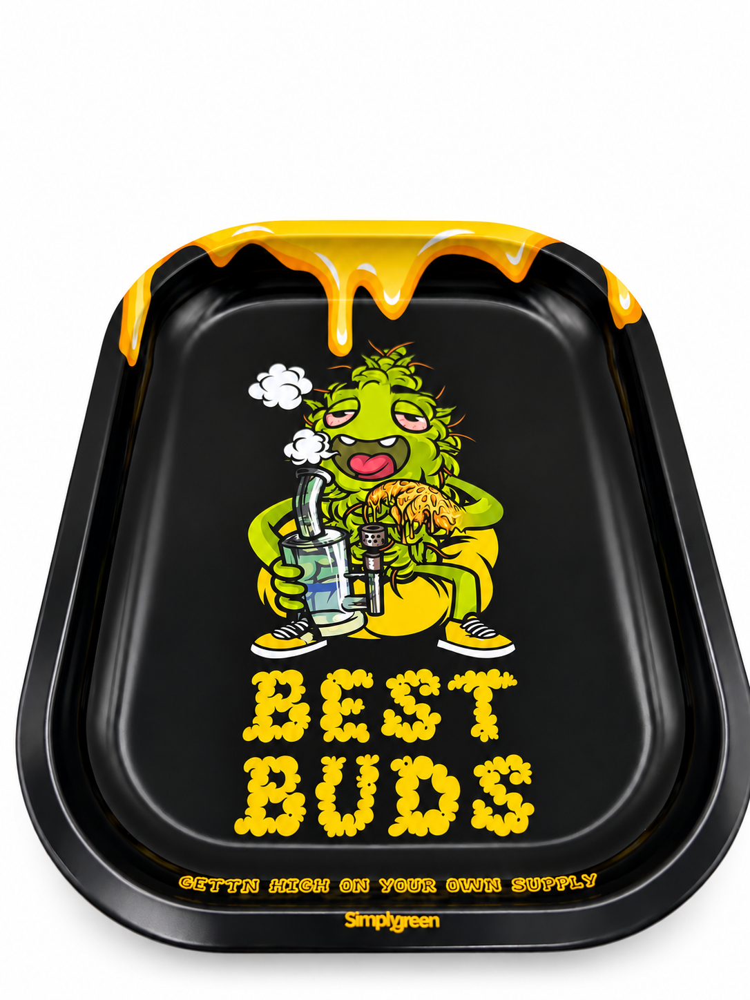 Best Buds Dab-All-Day malý podtácek s kartou