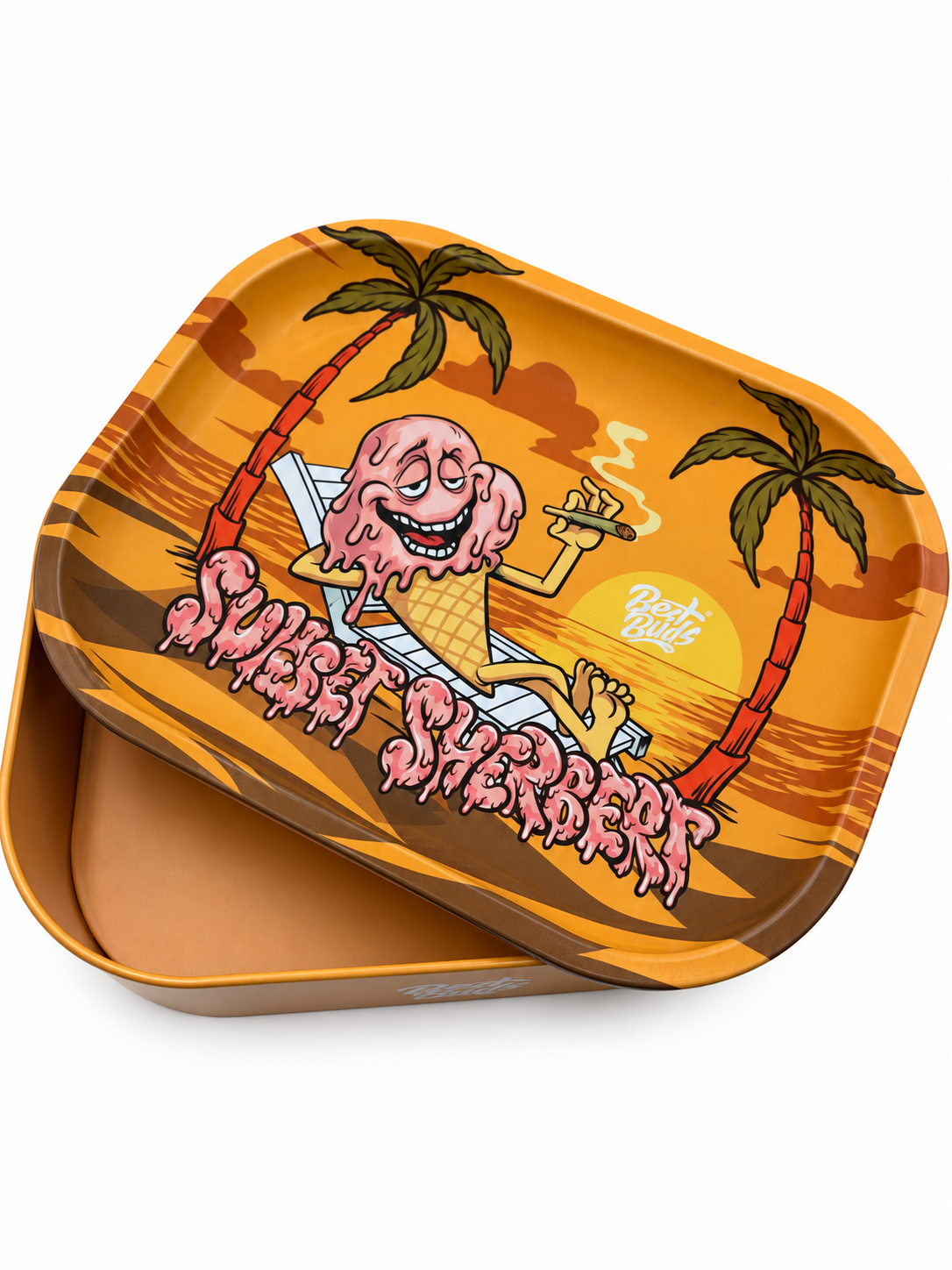 Best Buds Sunset Sherbet podtácek s krabičkou