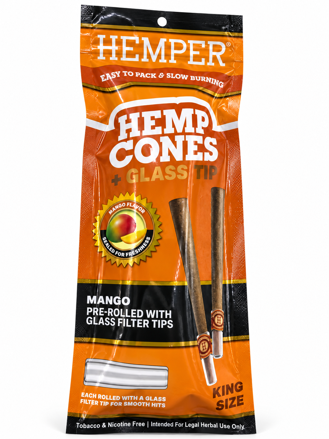 HEMPER Cones Mango 2 ks