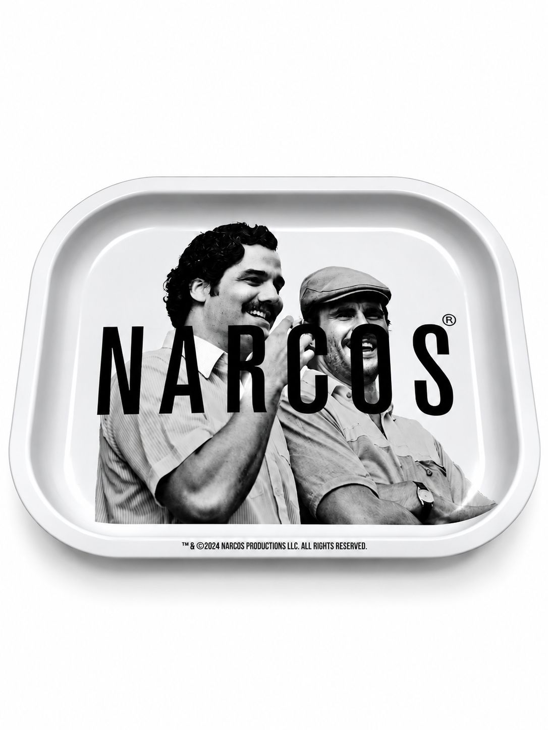 Narcos malý podtácek White